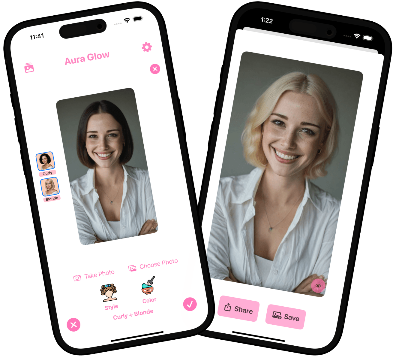 AI Hairstyle Try On App - Style Selection